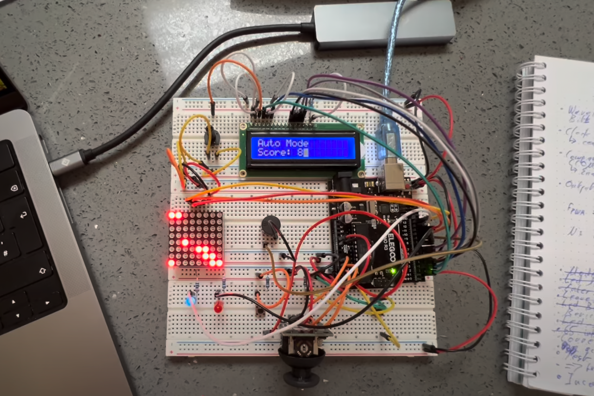 AI Powered Snake Game on Arduino